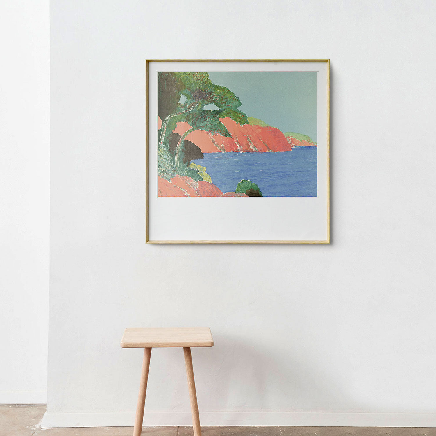 法国画家 roger 小众抽象风景装饰画房间过道走廊壁画会客厅挂画