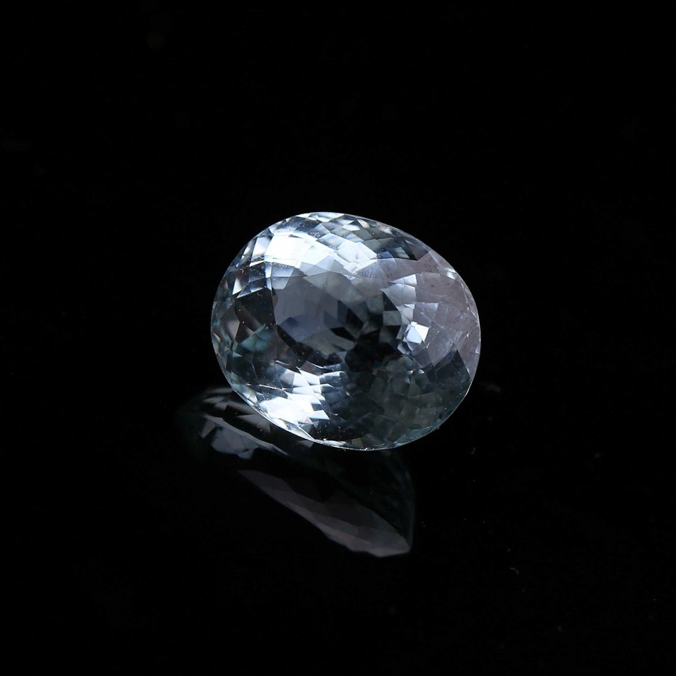 天然极品 海蓝宝戒面 珍品 值得收藏 11.35ct