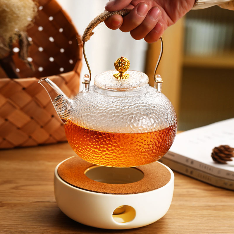 围炉煮茶玻璃茶壶泡茶家用耐高温煮茶