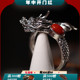 龙吟纯银饰品天然南红玛瑙复古民族风过新年龙年开口女款大戒指环