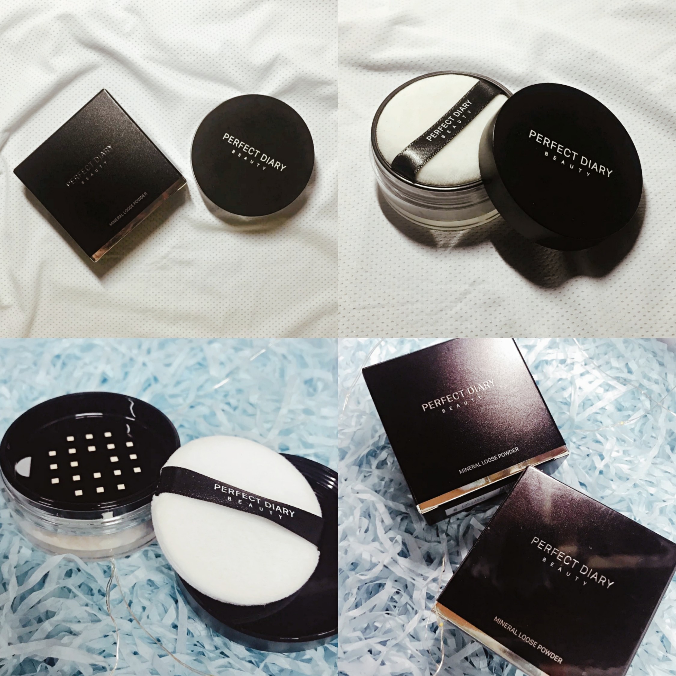 perfectdiary完美日记散粉定妆粉饼控油持久遮瑕网红防水蜜粉正品