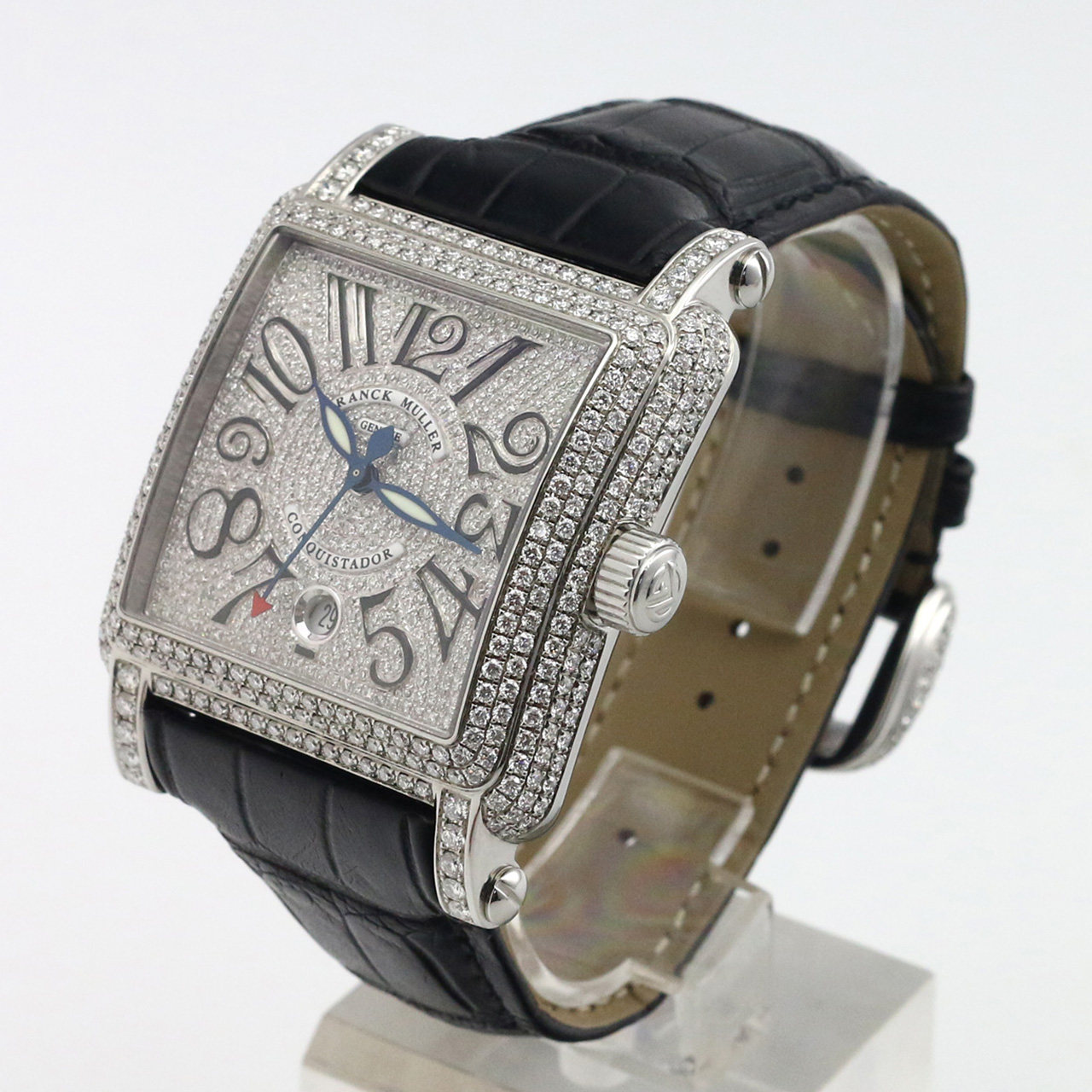 【9.0新】法兰克穆勒 自动机械 精钢 后镶钻 男表 w4237g92214