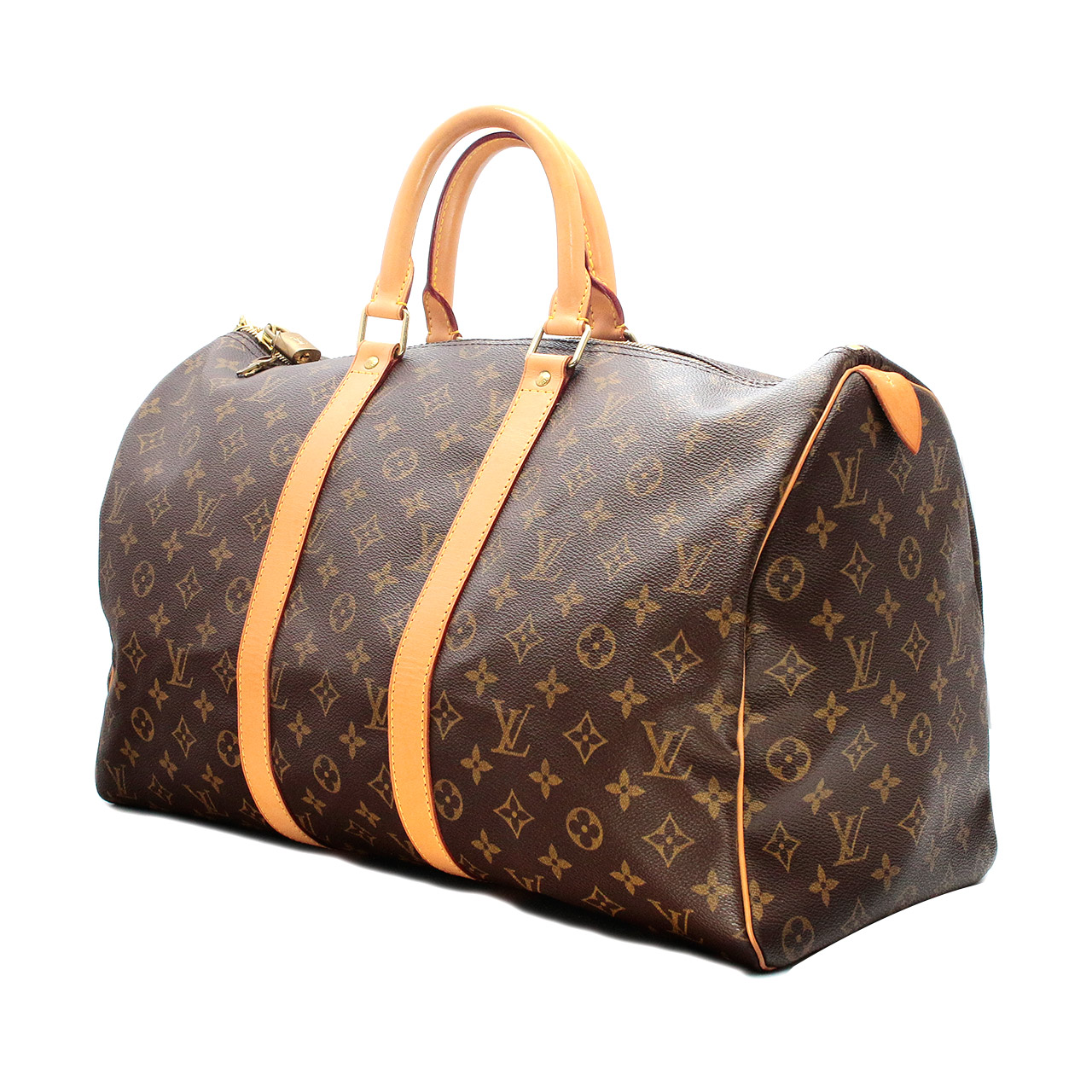 [9.0新]路易威登lv中性旅行袋小号pu经典老花0928