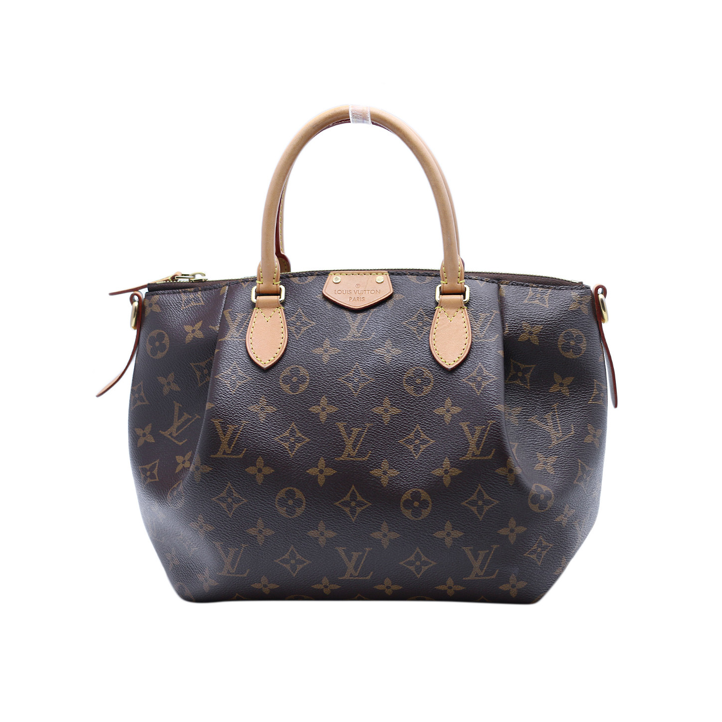 [9.5新]路易威登lv女士手提包pu经典老花饺子包0918