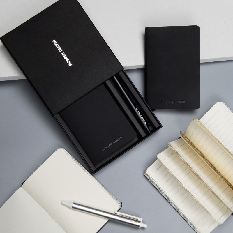 本子笔记本文具商务新年套装随身便携空白记事本笔手账本创意礼盒