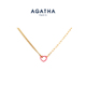【折扣甄选】AGATHA瑷嘉莎以爱之名系列爱心项链小众设计锁骨链