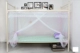 Ký túc xá sinh viên giường đơn mã hóa dây kéo muỗi trên và dưới giường 0,9m 1,2 mét giường đôi 1,5 / 1,8m - Lưới chống muỗi