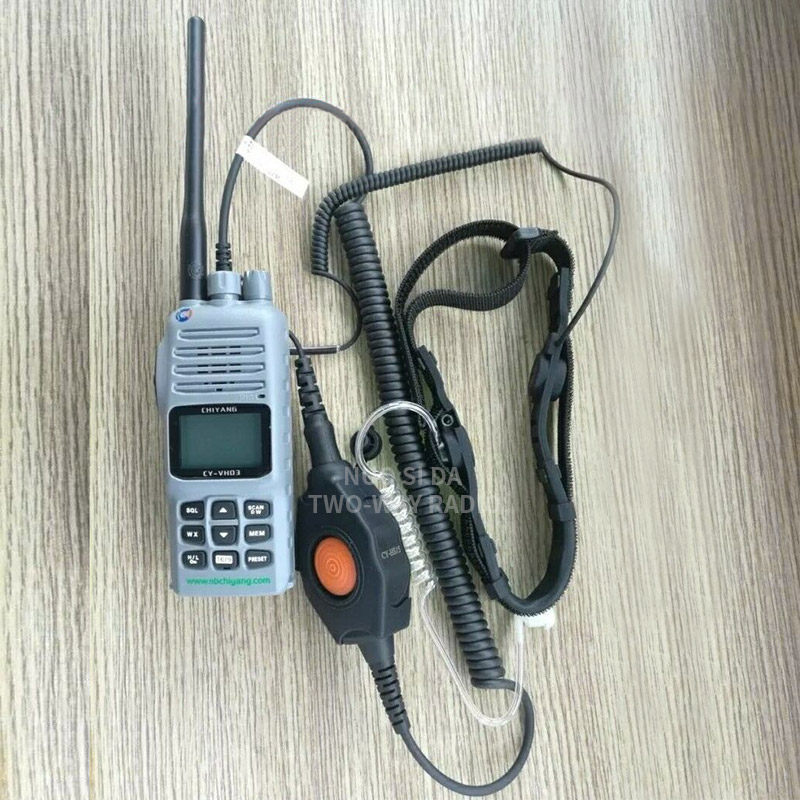 耳机船用海事消防驰洋cyvh03防爆对讲机喉麦cyvh06对讲机配件