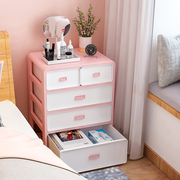 Bedside table simple modern European-style installation-free simple storage storage rack bedroom bedside cute small cabinet