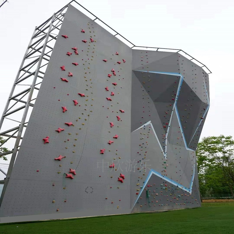(今日10折)定制室内成人专业攀岩墙大型户外抱石攀岩健身房体能馆训练