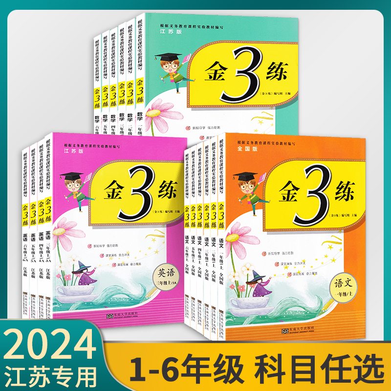 2024春金3练金三练二年级上册二