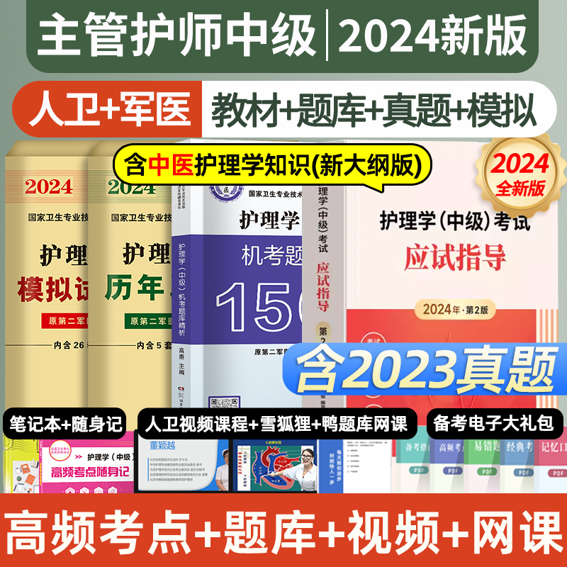 2024年主管护师护理学中级202