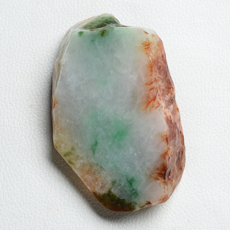 佳佳翡翠 天然缅甸a货翡翠多彩毛料原石200.91g