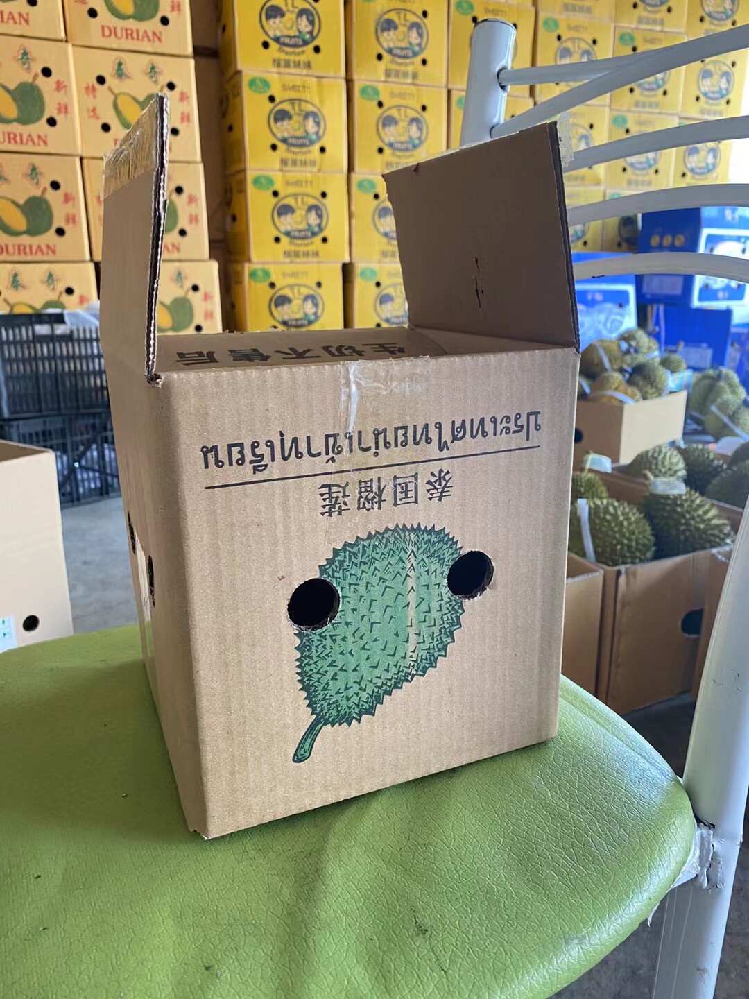 泰国金枕榴莲a5a6精品果工厂原箱一箱起发云桂贵川渝藏其他3米6起