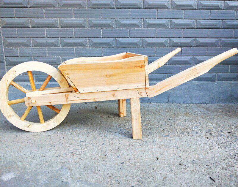 高端子木推车手推车小推车玩具运道f安户外游戏动具木轮子会吉奢