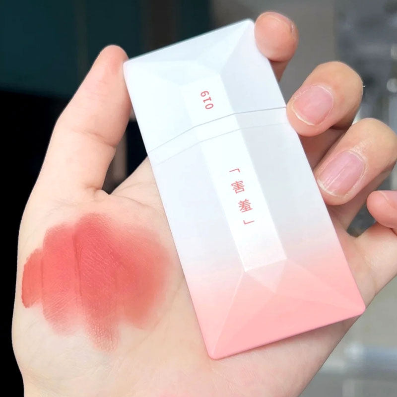 完美日记名片唇釉唇纱暗恋系列019害羞口红113女哑光雾面水光002