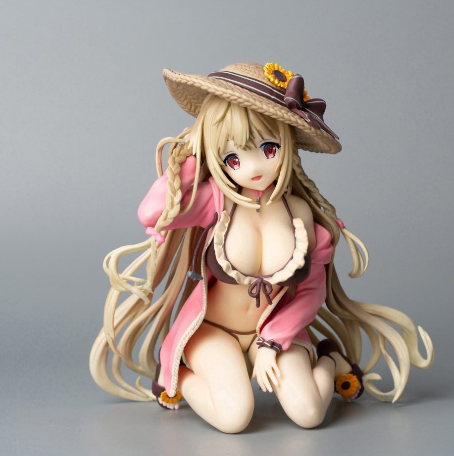 动漫美少女手办原画前田栞绅士版美少女盒装模型摆件手办空耳