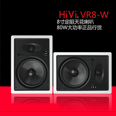 Hivi/惠威 VR8-W 吸顶喇叭 背景音乐 挂壁式扬声器 工程专用