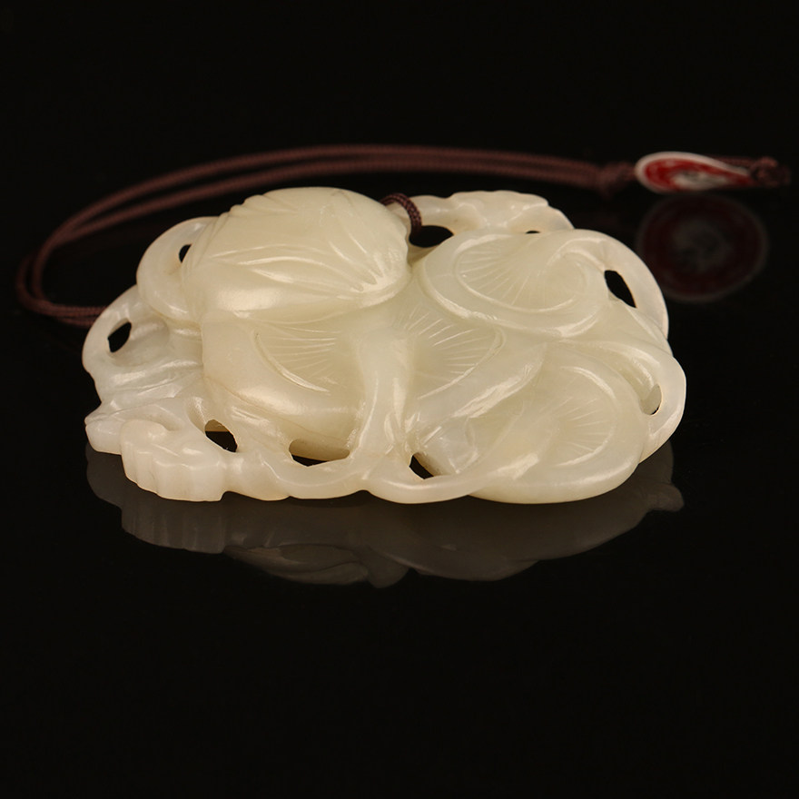 9号和田玉君子佩(现代仿古)