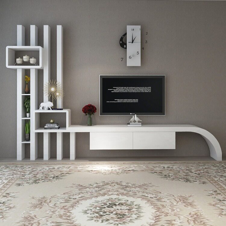 电视墙造型柜