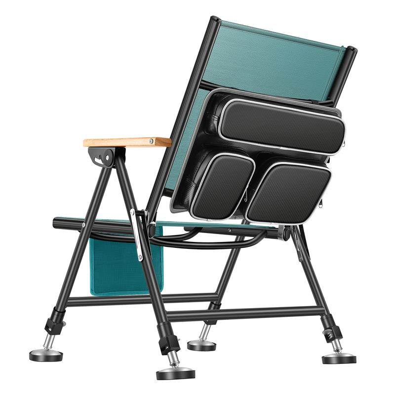 日本小侍钓椅折叠多功能加厚欧式可躺式野钓便携全地形钓鱼凳进口