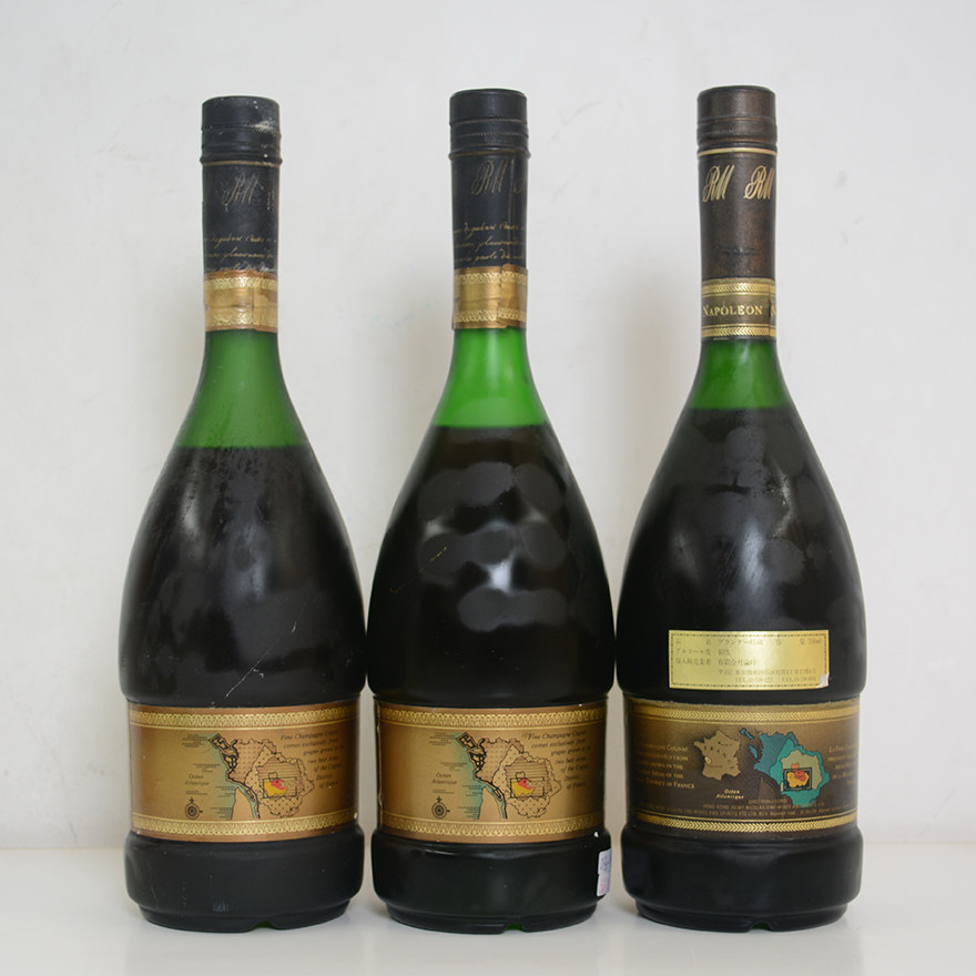 【3瓶】80年代 人头马napoleon
