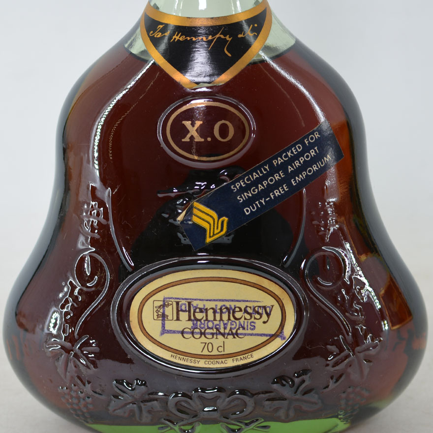 【58】70年代 轩尼诗黑盒大金圈xo 700ml