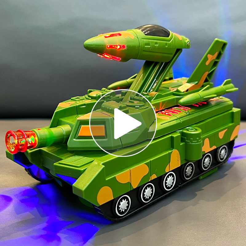 儿童一二岁半三益智力开发玩具1-3-6变形坦克飞机4-5男孩生日礼物