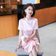 2024夏季新款醋酸旗袍改良版高贵气质妈妈宴会礼服连衣裙婚宴结婚