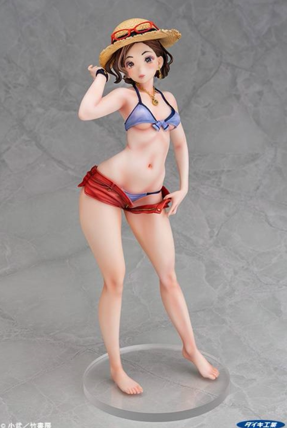 预售正版daiki工业见栄営业先でムチッと海水浴手办