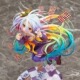 跨境 动漫 NO GAME NO LIFE 游戏人生 白扑克牌 1/8 3代 人偶手办