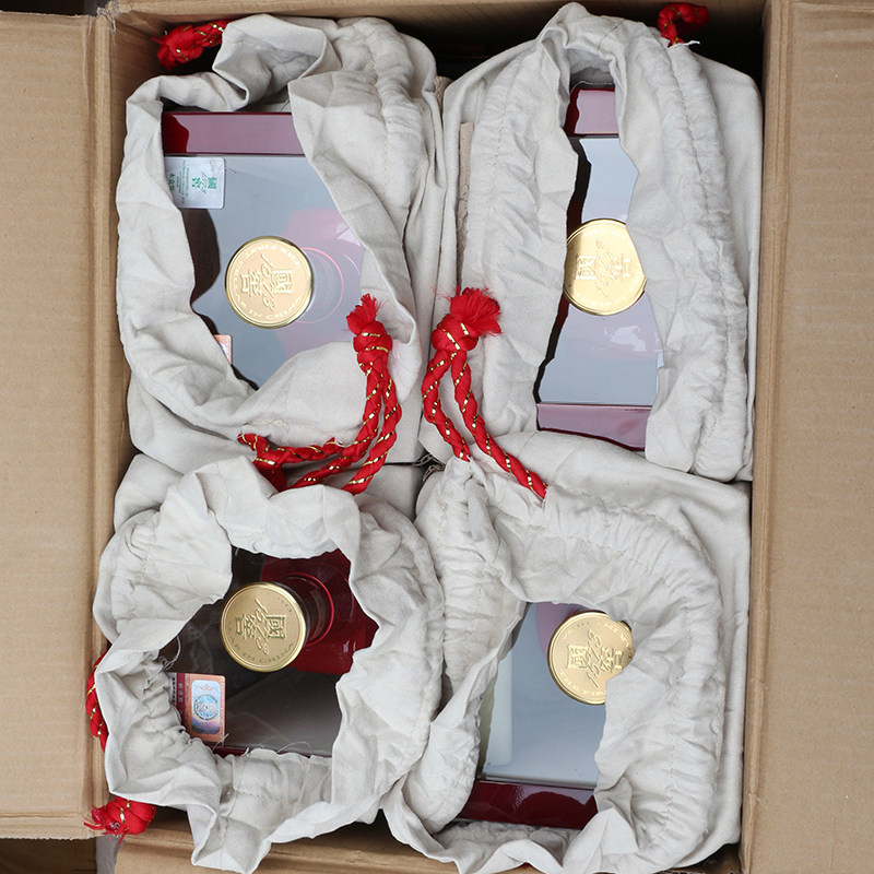 【普通-15】2012年 52度 原件红木盒国窖1573 4瓶* 500ml