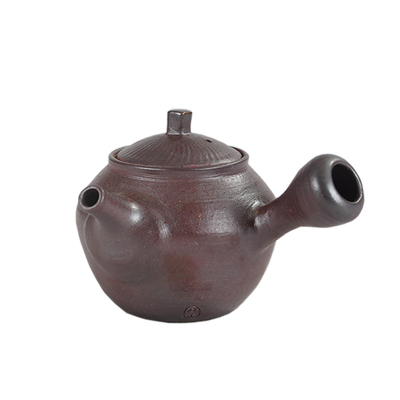 400年月记窑 民间工艺大师纯手工定制 柴烧茶壶 [紫气东来]