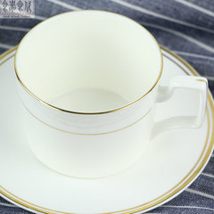 新品特价骨瓷金边咖啡杯碟套装欧式下午茶杯创意陶瓷咖啡杯具包邮