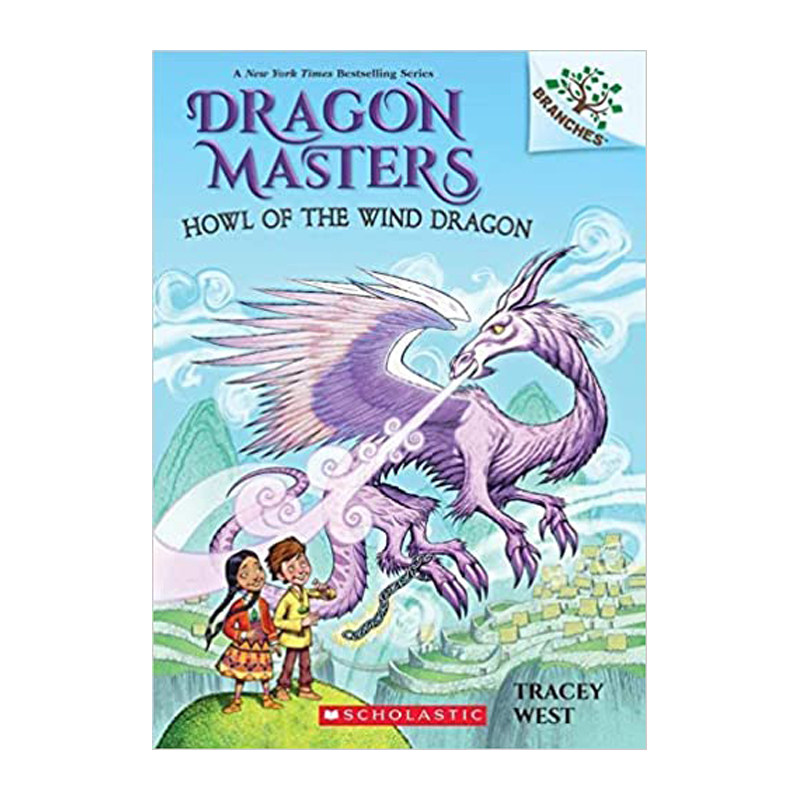 英文原版 dragon masters #20 howl of the wind dragon: a branches