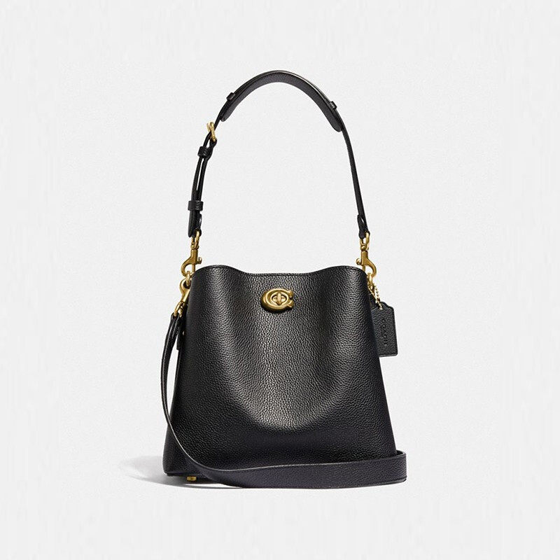 coach/蔻驰奢侈品 女包专柜款willow系列小号水桶包单肩手提包