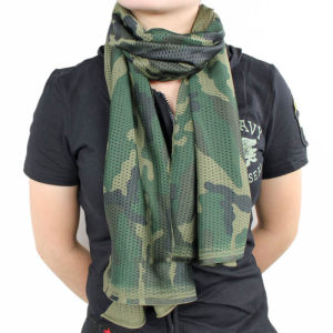 春夏户外特种兵战术围巾男女军迷迷彩方巾网眼透气防风沙速干围脖