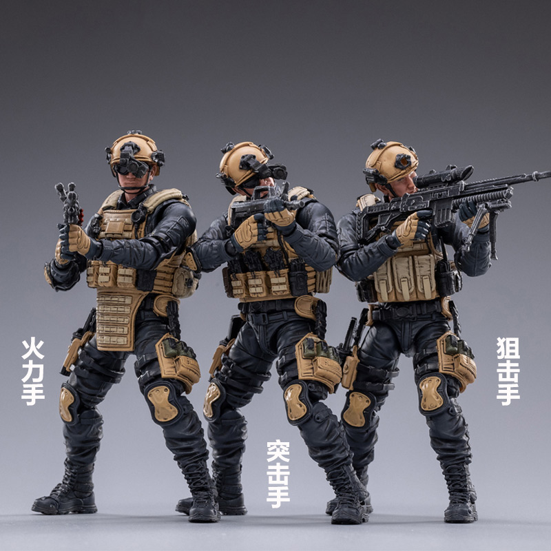 暗源 joytoy军兵系列 pap特种部队 武装穿戴可动兵人模型1/18手办