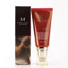 韩国正品 Missha谜尚大红色BB霜 50ml BB霜 21号色