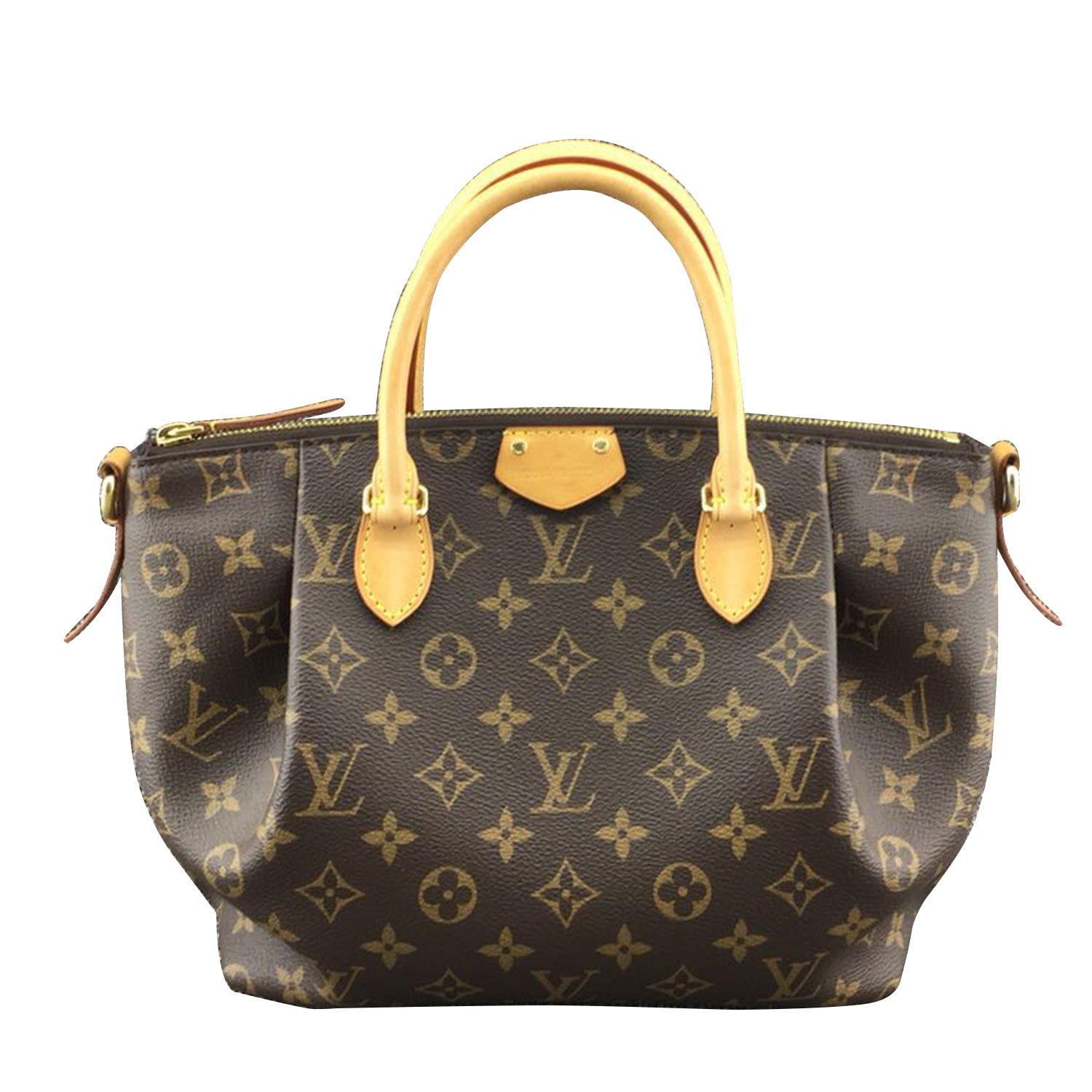 [9.5新]路易威登lv新款小号turenne 女士手提斜挎饺子包