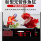 新型无管件底滤一体缸通透水位不限超级静音独立金鱼上下水铺底沙
