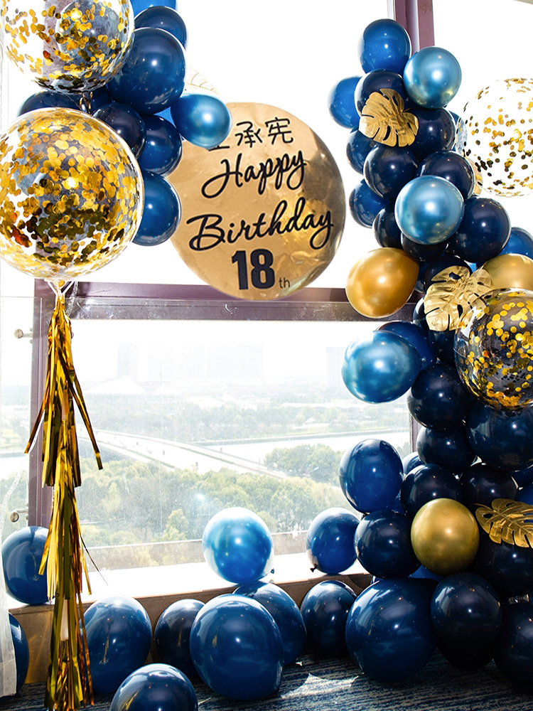 温馨港湾儿童生日布置气球宝宝周岁主题派对装饰男孩女孩百天定制|ruв категории фестиваль товаров/подарок, шар/плавучих воздушный шар, шар - от Buy2taobao.com для оказания профессиональной услуги покупки агента Taobao