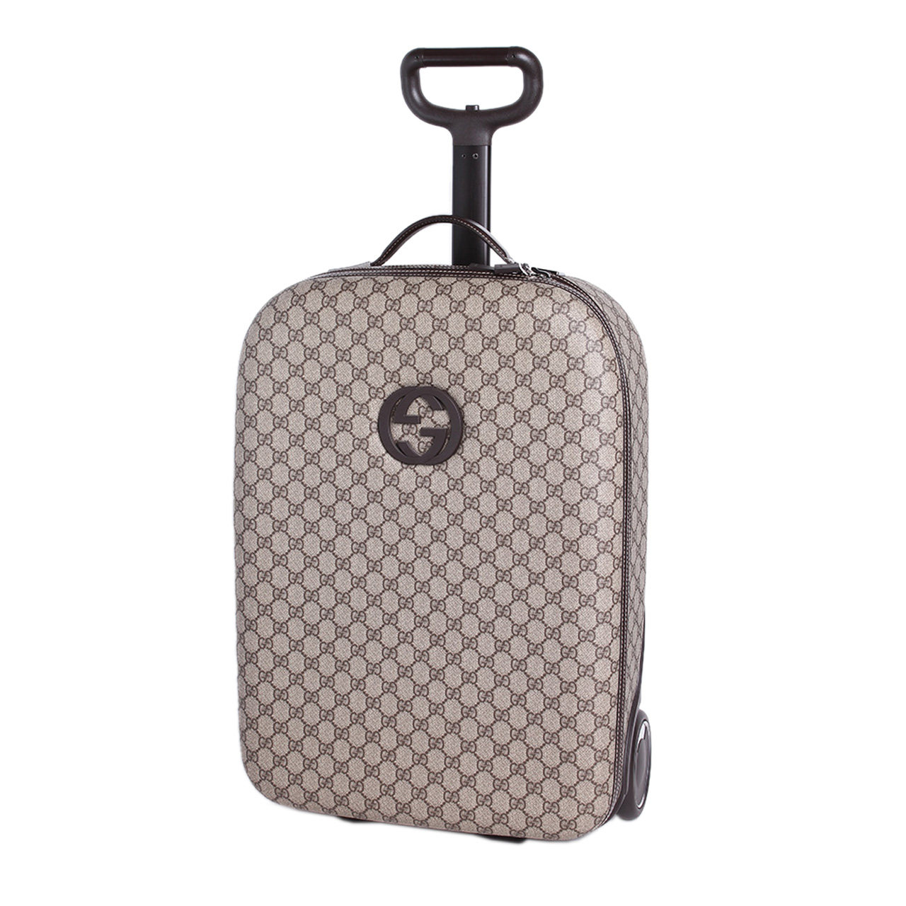 [9.8新]古驰gucci中性士双g拉杆箱