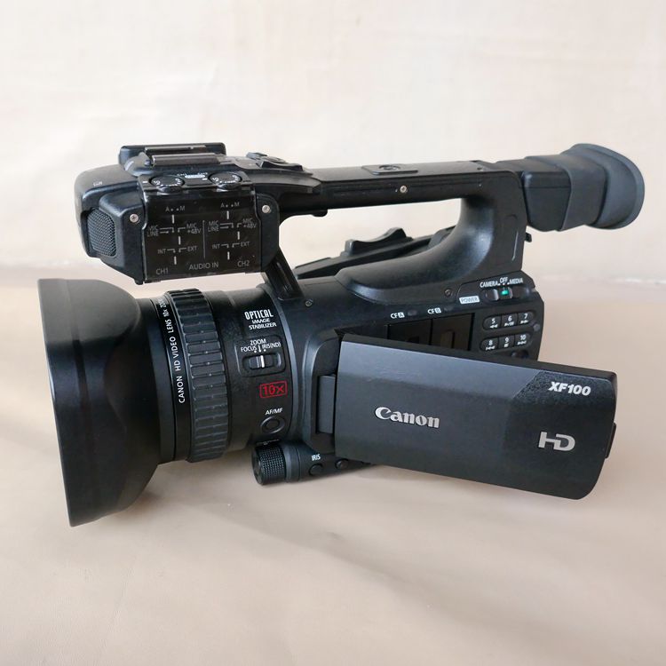 Canon/佳能 XF100全高清数码摄像机婚庆会议网红直播防抖摄影机