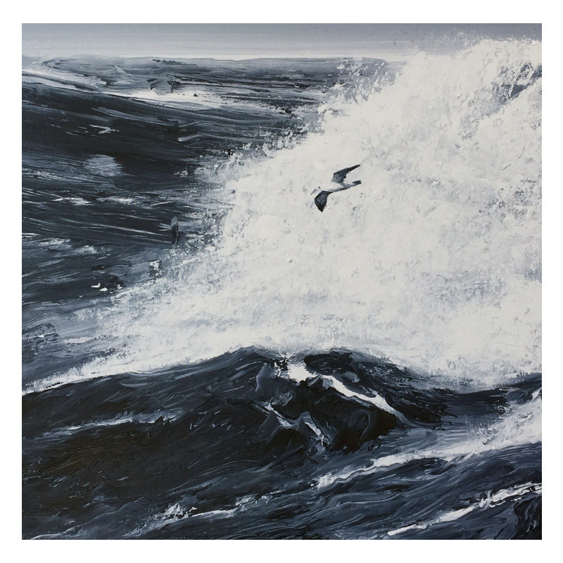 【学院艺术】 吉林艺院 刘正勇 《潮汐》 布面油画