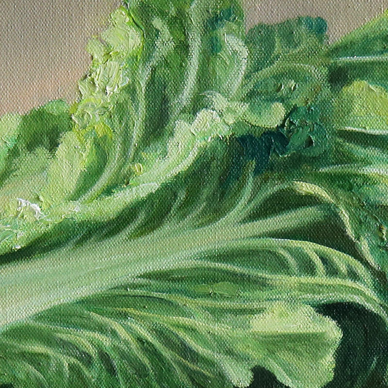 关瑞新 《一世清白》 布面油画