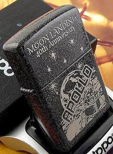 美国正品zippo打火机男进口原装09新款阿波罗登月40周年纪念24650