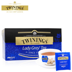 英国川宁Twinings仕女伯爵红茶25片装 袋泡茶 进口茶红茶