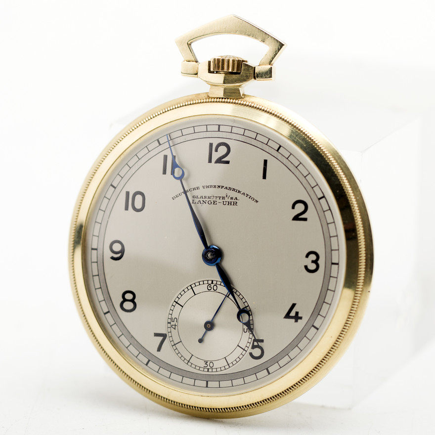 [9.0新]朗格 18k金 古董珍藏怀表ln