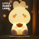 Little Rabbit Lamp | 有前兔 硅胶夜灯 拍打感应 智能语音控制